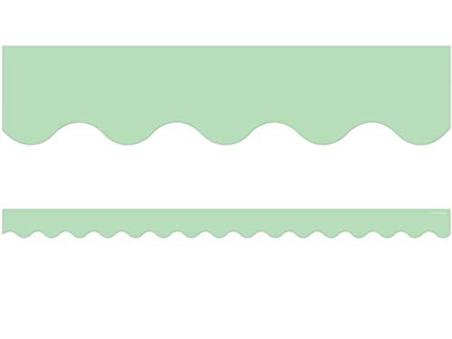 Teacher Created Resources Mint Green Scalloped Border Trim: $13.20