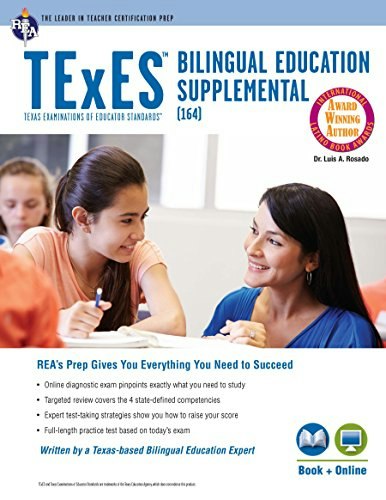 TExES Bilingual Education Supplemental 164 Test Prep Book and Online Access: $15.63 TExES Bilingual Education Supplemental 164 Test Prep Book and Online Access: $15.63