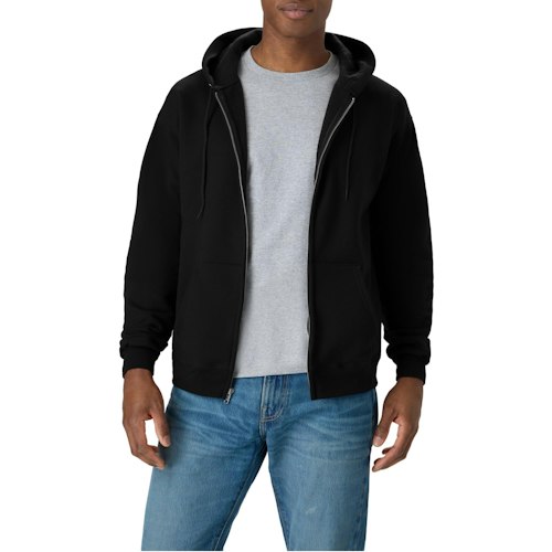 Hanes Men's EcoSmart Full-Zip Fleece Hoodie for $10 w/ Prime + free shipping