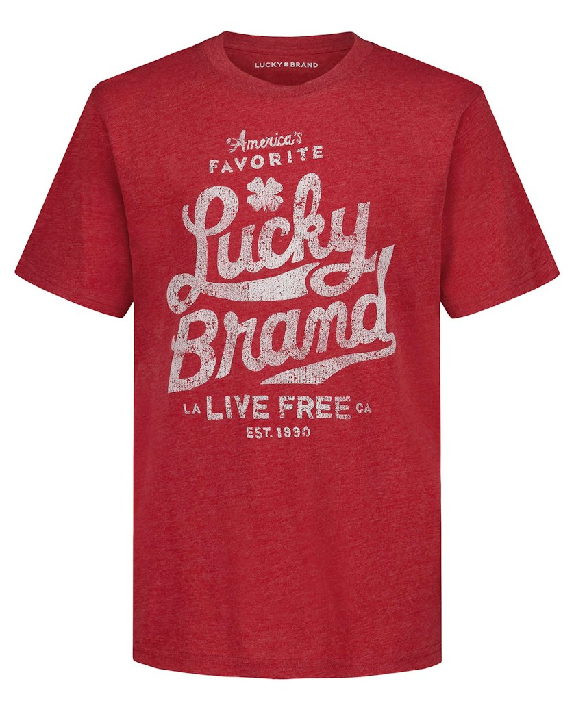 Lucky Brand Boys' Short Sleeve Neck T-Shirt: $8.64 w/ Prime Lucky Brand Boys' Short Sleeve Neck T-Shirt: $8.64 w/ Prime