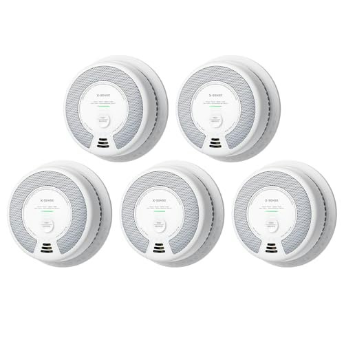 X-Sense Smoke and Carbon Monoxide Alarm 5-Pack: $152 w/ Prime X-Sense Smoke and Carbon Monoxide Alarm 5-Pack: $152 w/ Prime