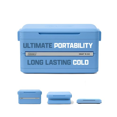 Coleman Snap 'N Go Collapsible 45-Quart Hard Cooler for $165 + free shipping
