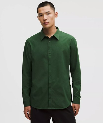 lululemon Men's Airing Easy Long-Sleeve Shirt (Size S or L only) for $34 + free shipping