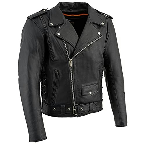 Milwaukee Leather Men's Vented Leather Jacket: $104.87 Milwaukee Leather Men's Vented Leather Jacket: $104.87