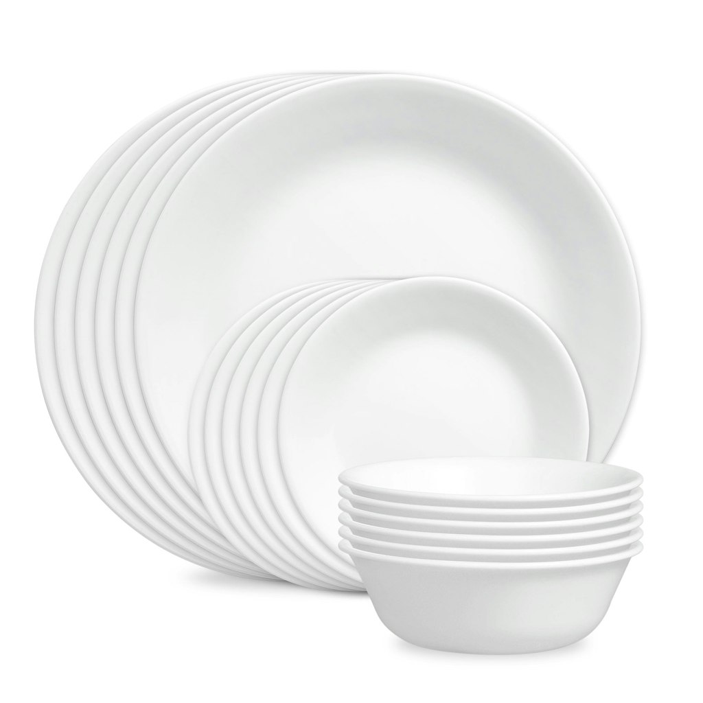 Corelle Vitrelle 18-Piece Dinnerware Set: $35 w/ Prime Corelle Vitrelle 18-Piece Dinnerware Set: $35 w/ Prime