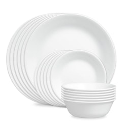 Corelle Vitrelle 18-Piece Dinnerware Set for $35 w/ Prime + free shipping