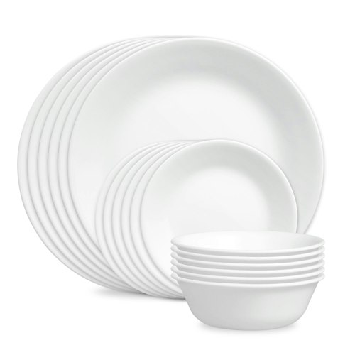 Corelle Vitrelle 18-Piece Dinnerware Set for $35 w/ Prime + free shipping