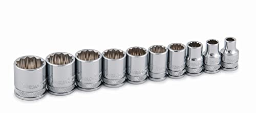 Titan 10-Piece 3/8-inch Drive 12-Point SAE Socket Set: $14.72 Titan 10-Piece 3/8-inch Drive 12-Point SAE Socket Set: $14.72