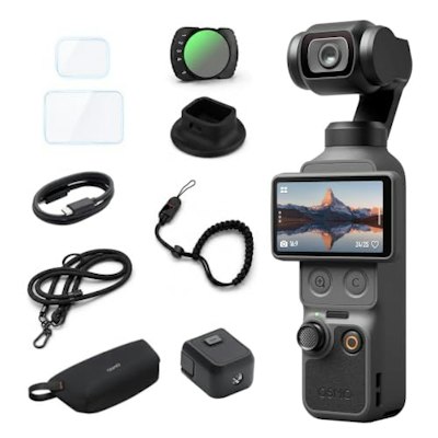 DJI Osmo Pocket 4 Traveler Combo 4K Gimbal Camera for $645 + free shipping