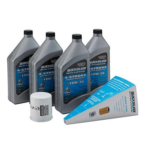 Quicksilver 10W-30 Oil Change Kit for Yamaha F75-F115 4-Stroke Outboards: $56.51 Quicksilver 10W-30 Oil Change Kit for Yamaha F75-F115 4-Stroke Outboards: $56.51