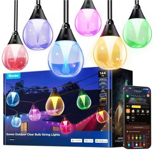 Govee 144-Foot Outdoor String Lights: $129.99 Govee 144-Foot Outdoor String Lights: $129.99