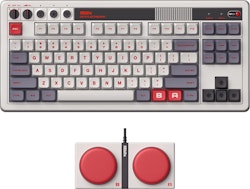 8Bitdo 87-Key Retro Mechanical Keyboard N Edition for $75 w/ Prime + free shipping