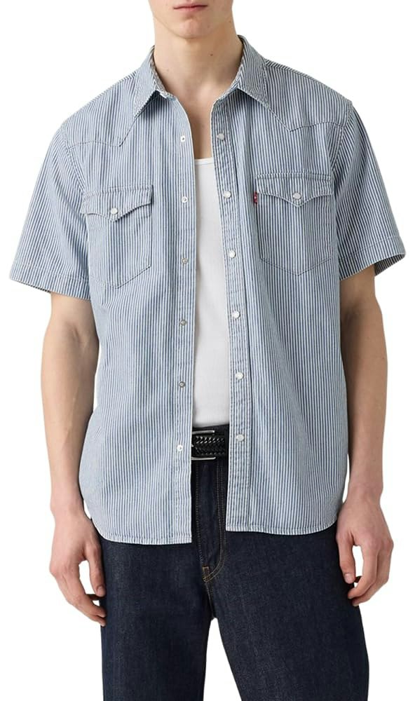 Levi's Men's Classic Western Shirt: $27 w/ Prime Levi's Men's Classic Western Shirt: $27 w/ Prime
