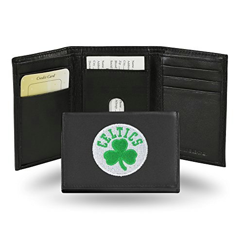 Rico Industries Boston Celtics Leather Trifold Wallet: $16.98 Rico Industries Boston Celtics Leather Trifold Wallet: $16.98