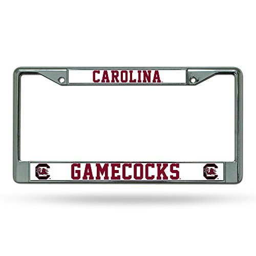 Rico Industries South Carolina Gamecocks Chrome License Plate Frame: $8.92 Rico Industries South Carolina Gamecocks Chrome License Plate Frame: $8.92