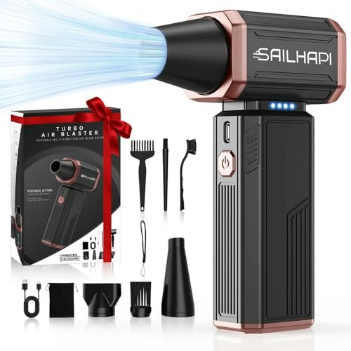 Sailhapi 300,000-RPM Cordless Electric Air Duster for $22 + free shipping w/ Prime
