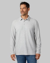 32 Degrees Men's Everyday Comfort Long Sleeve Polo for $5 + free shipping w/ $24