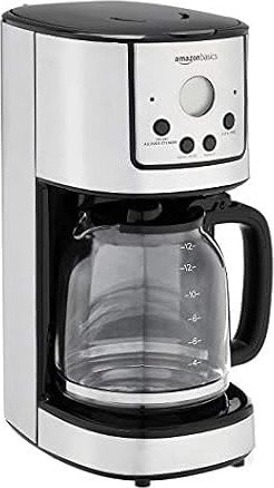 Amazon Basics 12-Cup Programmable Coffeemaker: $16