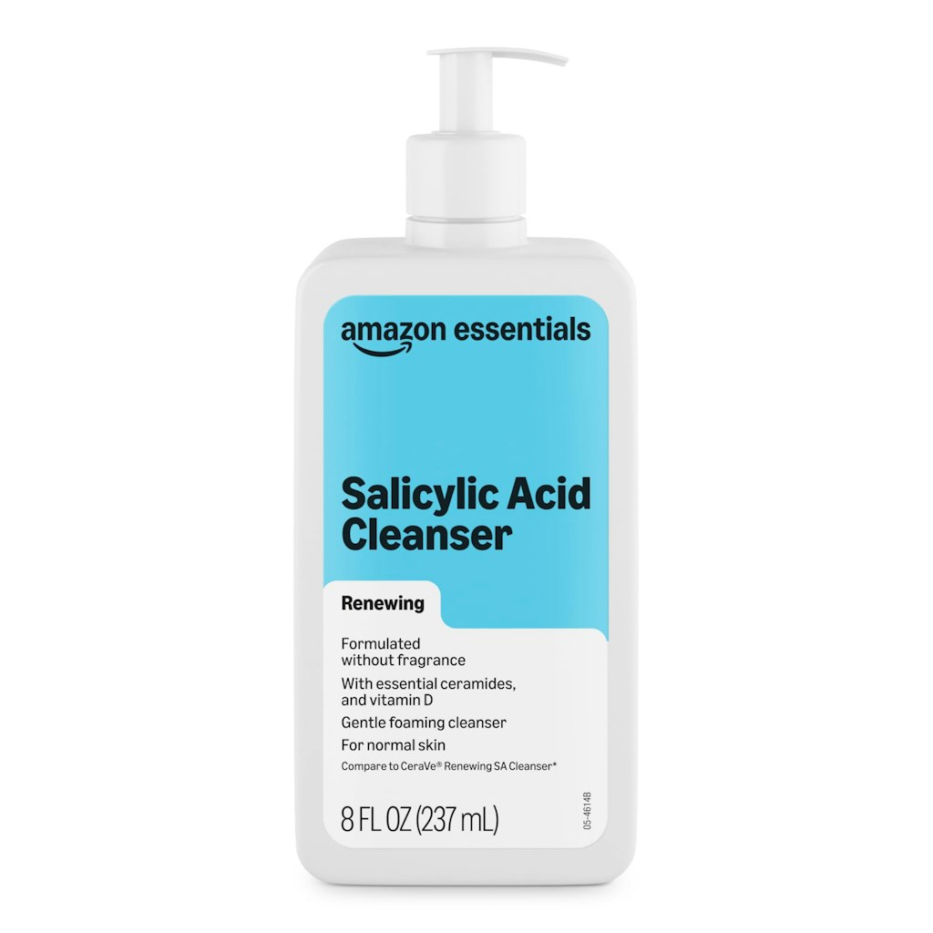 Amazon Essentials Salicylic Acid Face Cleanser, 8 fl. oz.: $7.44 w/ Prime