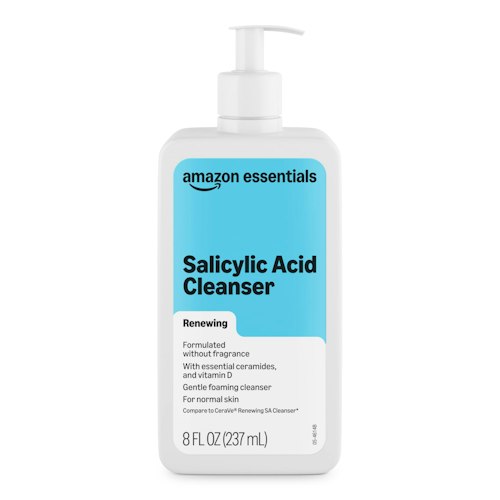 Amazon Essentials Salicylic Acid Face Cleanser, 8 fl. oz. for $7.44 w/ Prime + free shipping