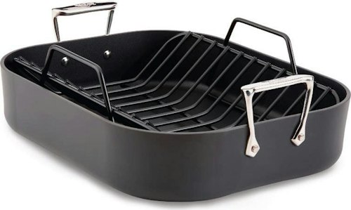 All-Clad HA1 Expert Hard Anodized Non-Stick Roasting Pan for $55 + free shipping w/ Prime