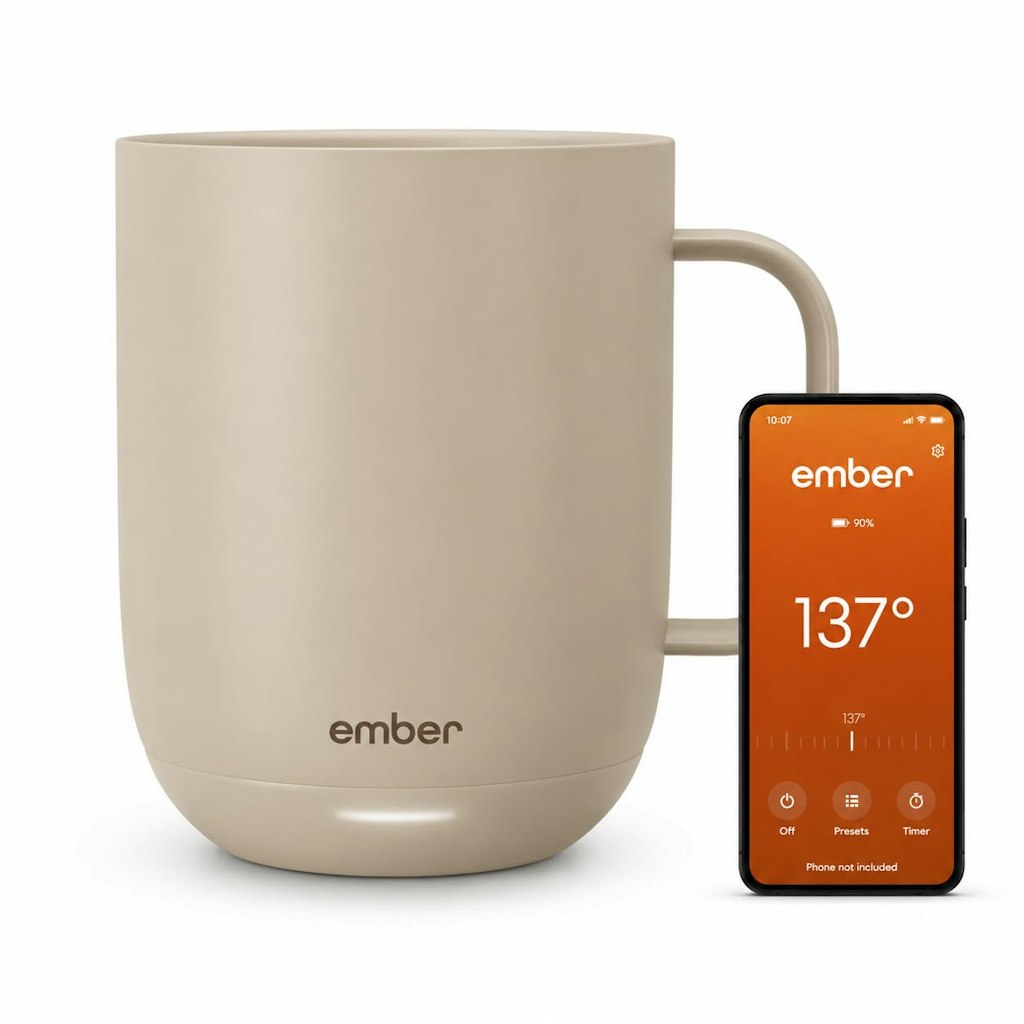 Ember Temperature Control 14 oz. Smart Mug 2: $85 w/ Prime Ember Temperature Control 14 oz. Smart Mug 2: $85 w/ Prime