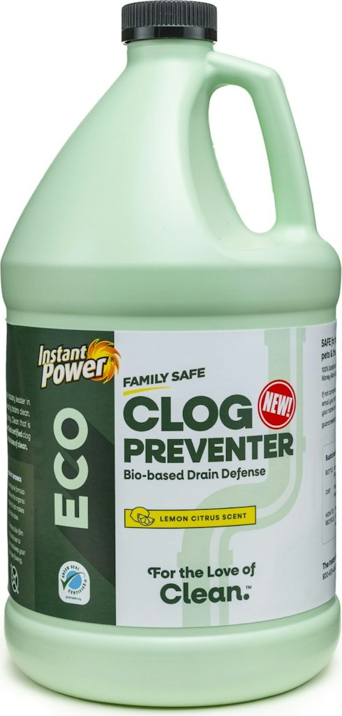Instant Power Eco Clog Preventer Drain Cleaner & Maintainer 1-Gallon Bottle: $7.58 w/ Prime Instant Power Eco Clog Preventer Drain Cleaner & Maintainer 1-Gallon Bottle: $7.58 w/ Prime