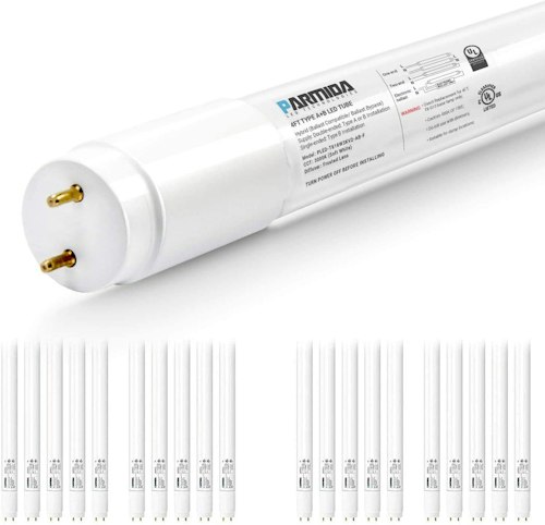Parmida 4-Foot LED T8 Hybrid Light Tubes 20-Pack for $70 w/ Prime + free shipping