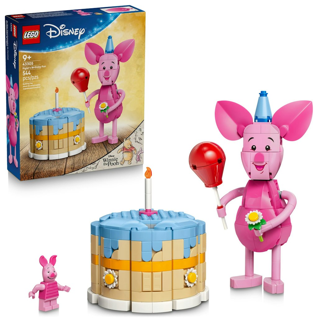 LEGO Disney Piglet's Birthday Fun Building Set: $28 w/ Prime