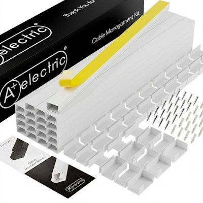 26-Foot Self-Adhesive Electric Cord Cover Kit for $24 w/ Prime + free shipping