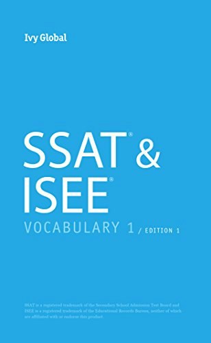 SSAT & ISEE Vocabulary 1 Pocketbook: $26.54