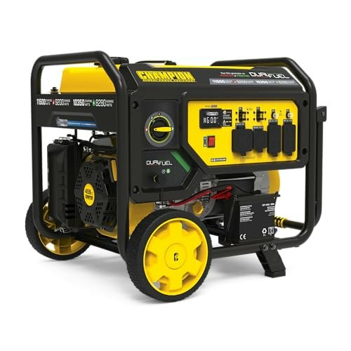 Champion 11,500-Watt Dual Fuel Portable Generator: $939.98