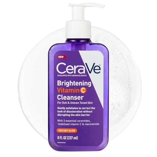CeraVe Brightening Vitamin C Facial Cleanser 8oz: $10.49