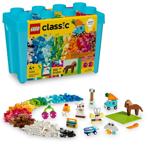 LEGO Classic Vibrant Creative Brick Box for $42 w/ Prime + free shipping