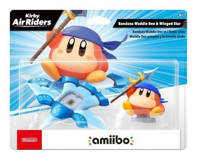 Nintendo amiibo Bandana Waddle Dee & Winged Star (Kirby Air Riders Series) Figure: $26
