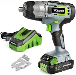 Workpro 20V Cordless Impact Wrench w/ Battery and Charger for $28 + free shipping w/ $35