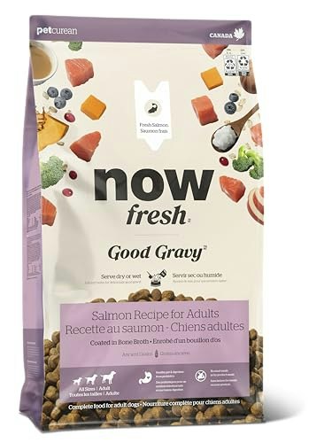 Now Fresh Good Gravy Salmon Adult Dry Dog Food 3.5-lb Bag: $17.24 Now Fresh Good Gravy Salmon Adult Dry Dog Food 3.5-lb Bag: $17.24