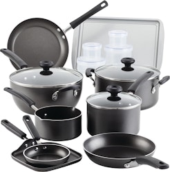 Farberware Easy Clean 20-Piece Nonstick Cookware Set for $47 + free shipping