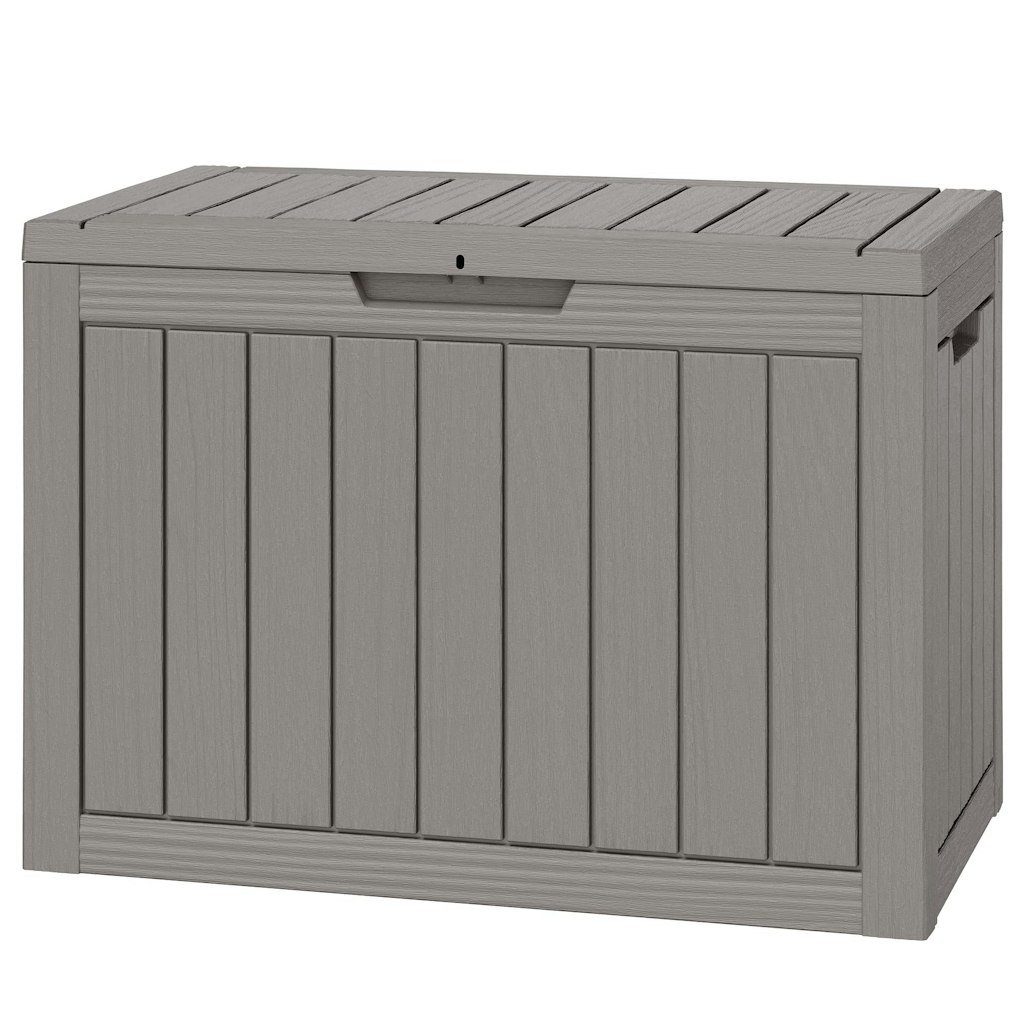 50-Gallon Lockable Outdoor Deck Box: $38