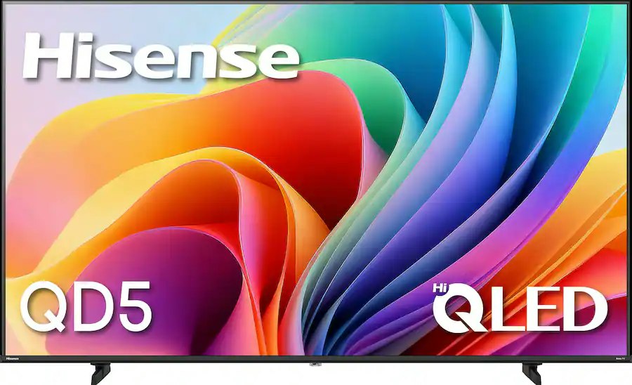 Hisense 55QD5SR 55" 4K UHD QLED Smart Roku TV: $200 Hisense 55QD5SR 55" 4K UHD QLED Smart Roku TV: $200