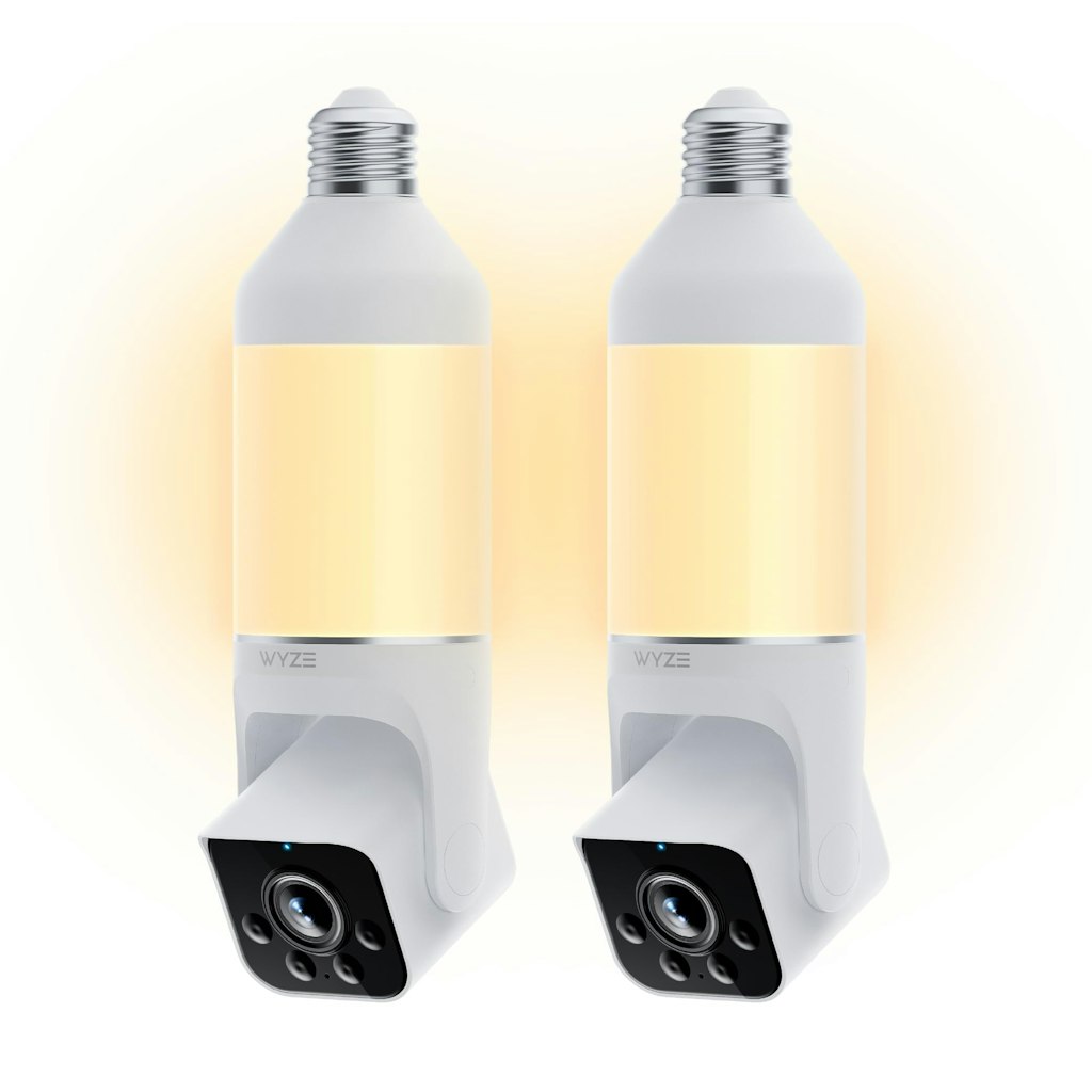Wyze Bulb Cam 2K HD Smart Light Bulb Security Camera 2-Pack: $70 w/ Prime Wyze Bulb Cam 2K HD Smart Light Bulb Security Camera 2-Pack: $70 w/ Prime