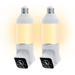 Wyze Bulb Cam 2K HD Smart Light Bulb Security Camera 2-Pack for $70 w/ Prime + free shipping