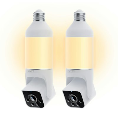 Wyze Bulb Cam 2K HD Smart Light Bulb Security Camera 2-Pack for $70 w/ Prime + free shipping