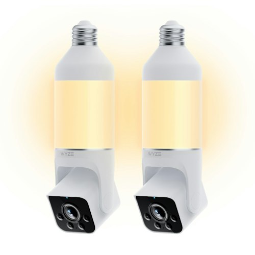 Wyze Bulb Cam 2K HD Smart Light Bulb Security Camera 2-Pack for $70 w/ Prime + free shipping
