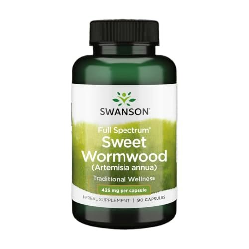 Swanson 425mg Sweet Wormwood Herbal Supplement 90-Capsule Bottle: $8.87
