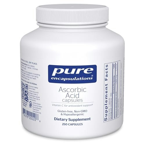 Pure Encapsulations Ascorbic Acid 250-Capsule Bottle: $43.60 Pure Encapsulations Ascorbic Acid 250-Capsule Bottle: $43.60
