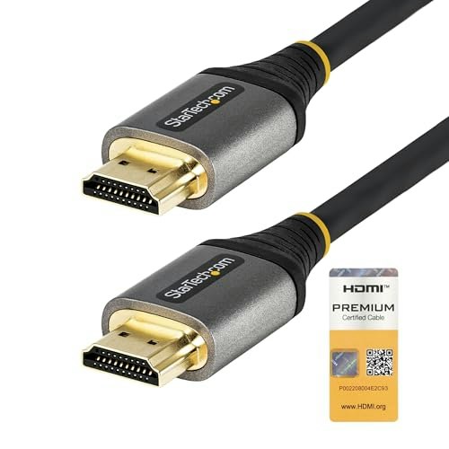StarTech 20-inch Premium Certified HDMI 2.0 Cable: $17.41 StarTech 20-inch Premium Certified HDMI 2.0 Cable: $17.41