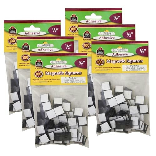 Teacher Created Resources Adhesive Magnetic Squares 600-Pack: $37.36 Teacher Created Resources Adhesive Magnetic Squares 600-Pack: $37.36