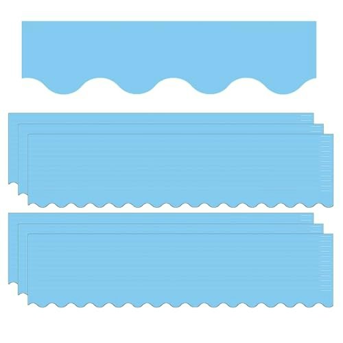 Teacher Created Resources Light Blue Scalloped Border Trim 6-Pack: $28.88 Teacher Created Resources Light Blue Scalloped Border Trim 6-Pack: $28.88