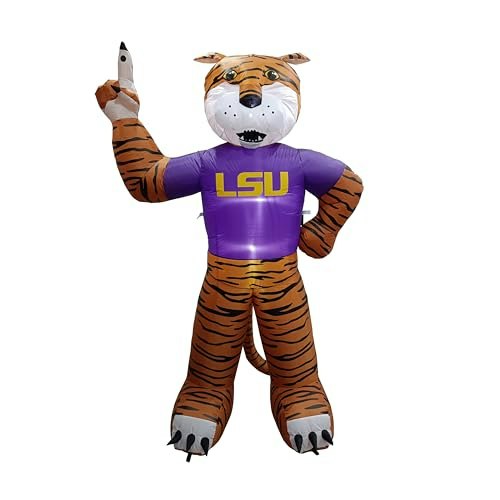 Logo Brands 7-Foot LSU Tigers Inflatable Yard Mascot: $101.96 Logo Brands 7-Foot LSU Tigers Inflatable Yard Mascot: $101.96